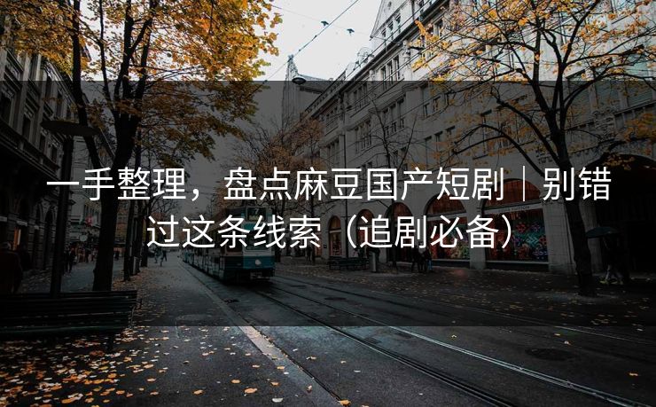 一手整理，盘点麻豆国产短剧｜别错过这条线索（追剧必备）